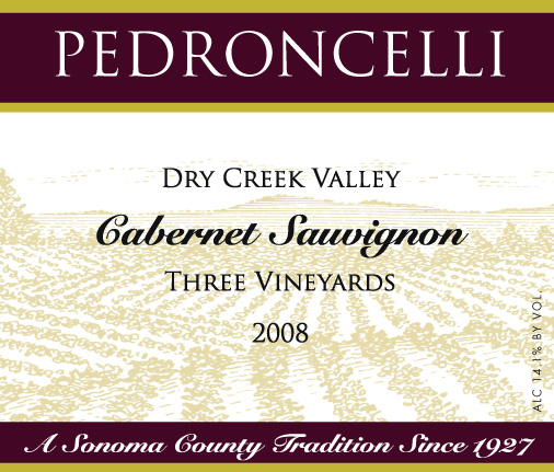 2008 3 Vineyards Cabernet